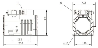 Компрессор поршневой DMZL 2YD-3.2