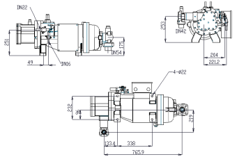 Винтовой компрессор DMZL SLD 140-40