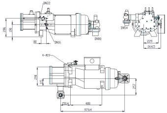 Винтовой компрессор DMZL SLG 350-120