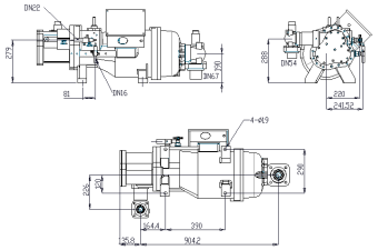 Винтовой компрессор DMZL SLD 210-60